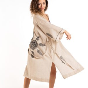 Keten Kimono – Terzibotantik Doğal Tasarım